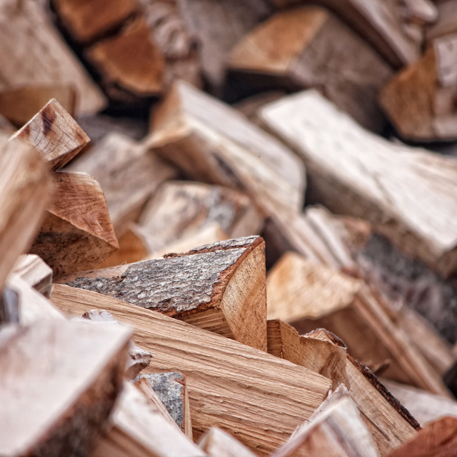 Buy extra logs for a fire pit at Hollow Gill Huts